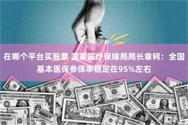 在哪个平台买股票 国家医疗保障局局长章轲：全国基本医保参保率稳定在95%左右