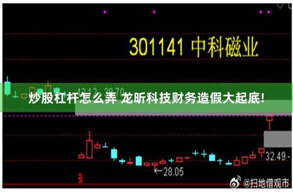 炒股杠杆怎么弄 龙昕科技财务造假大起底!