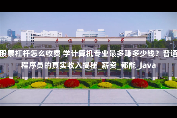股票杠杆怎么收费 学计算机专业最多赚多少钱？普通程序员的真实收入揭秘_薪资_都能_Java